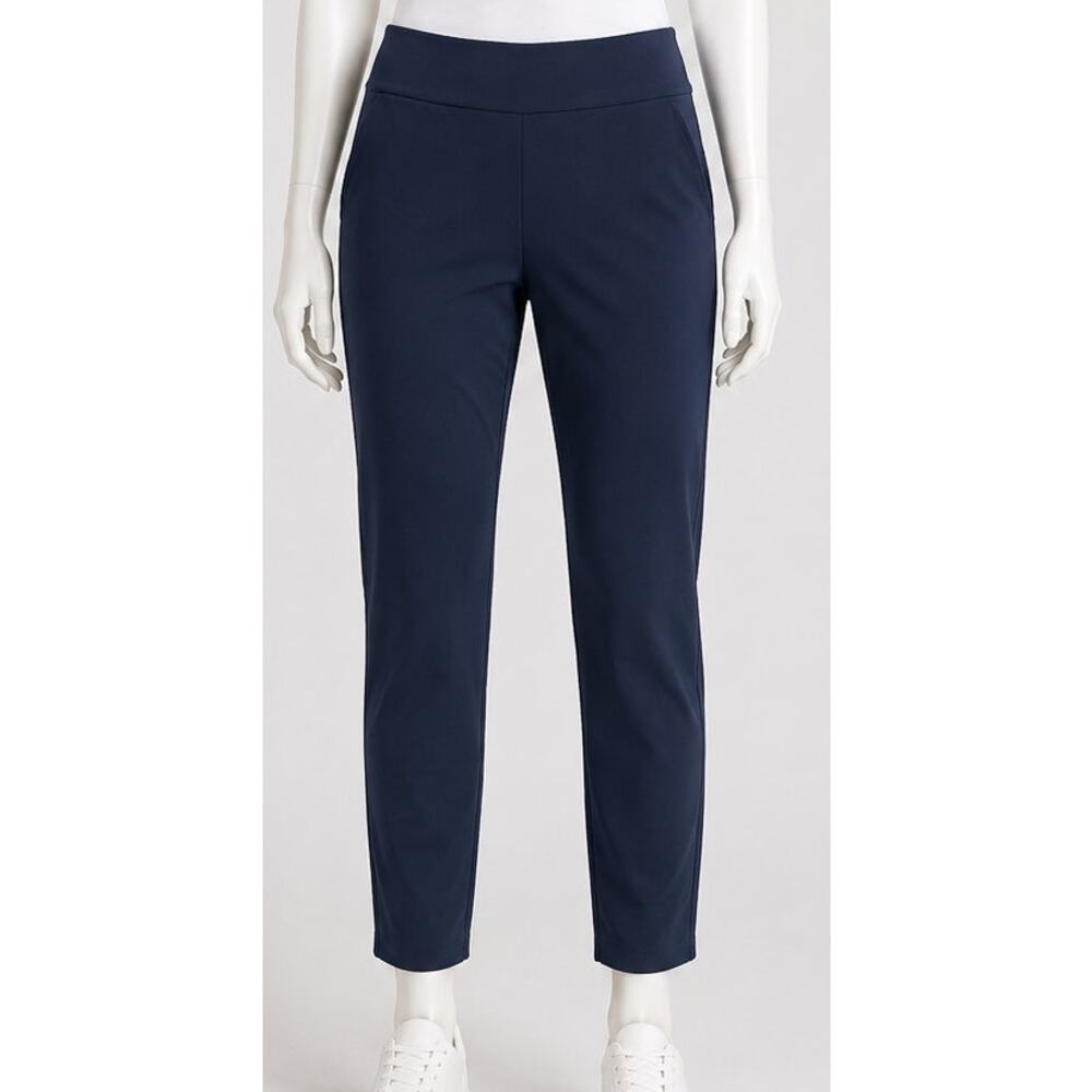 Athleta Brooklyn Ankle Pant Navy Stretch Travel Casual Women’s Size 18 outdoor